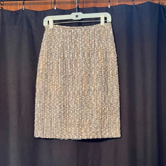 Neiman Marcus Dresses & Skirts - Pink/Brown Neiman Marcus Tweed Skirt